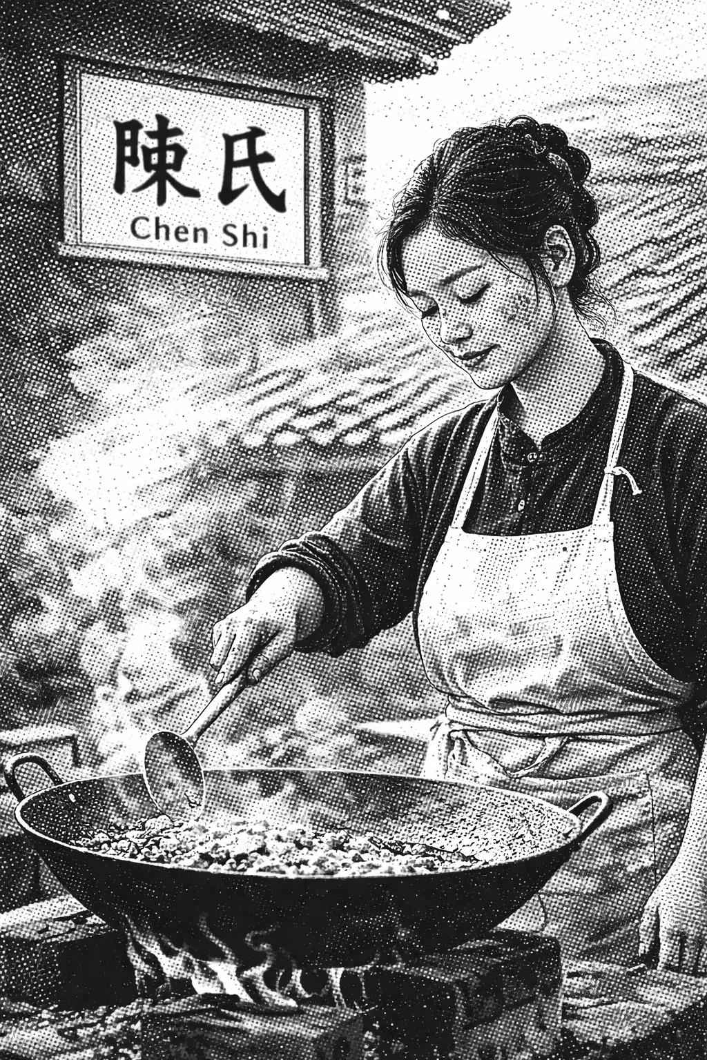 Traditional mapo tofu with chili oil and Sichuan peppercorns