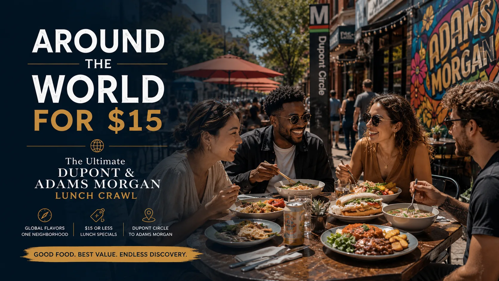 Around the World for $15: The Ultimate Dupont & Adams Morgan Lunch Crawl