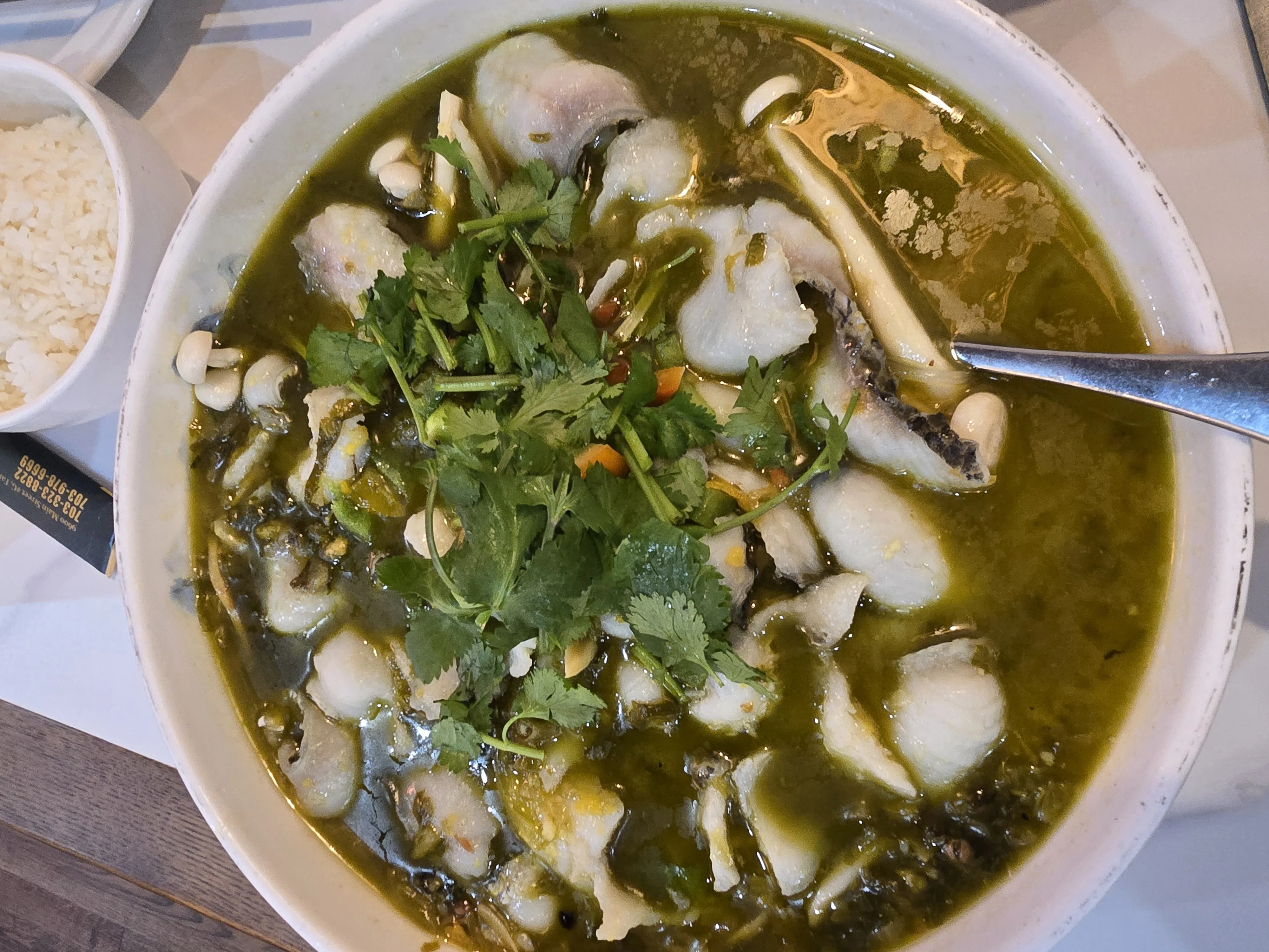 Fresh Boneless Fish with Pickled Cabbage