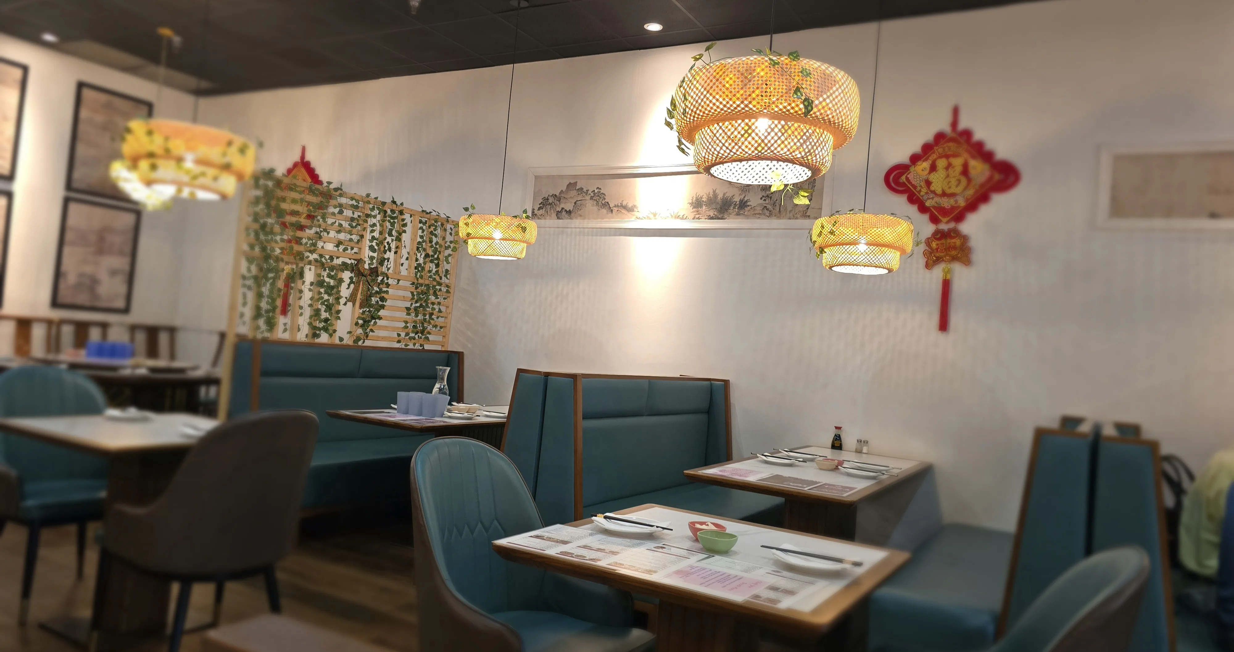 Dining room at Chef Yan in Fairfax