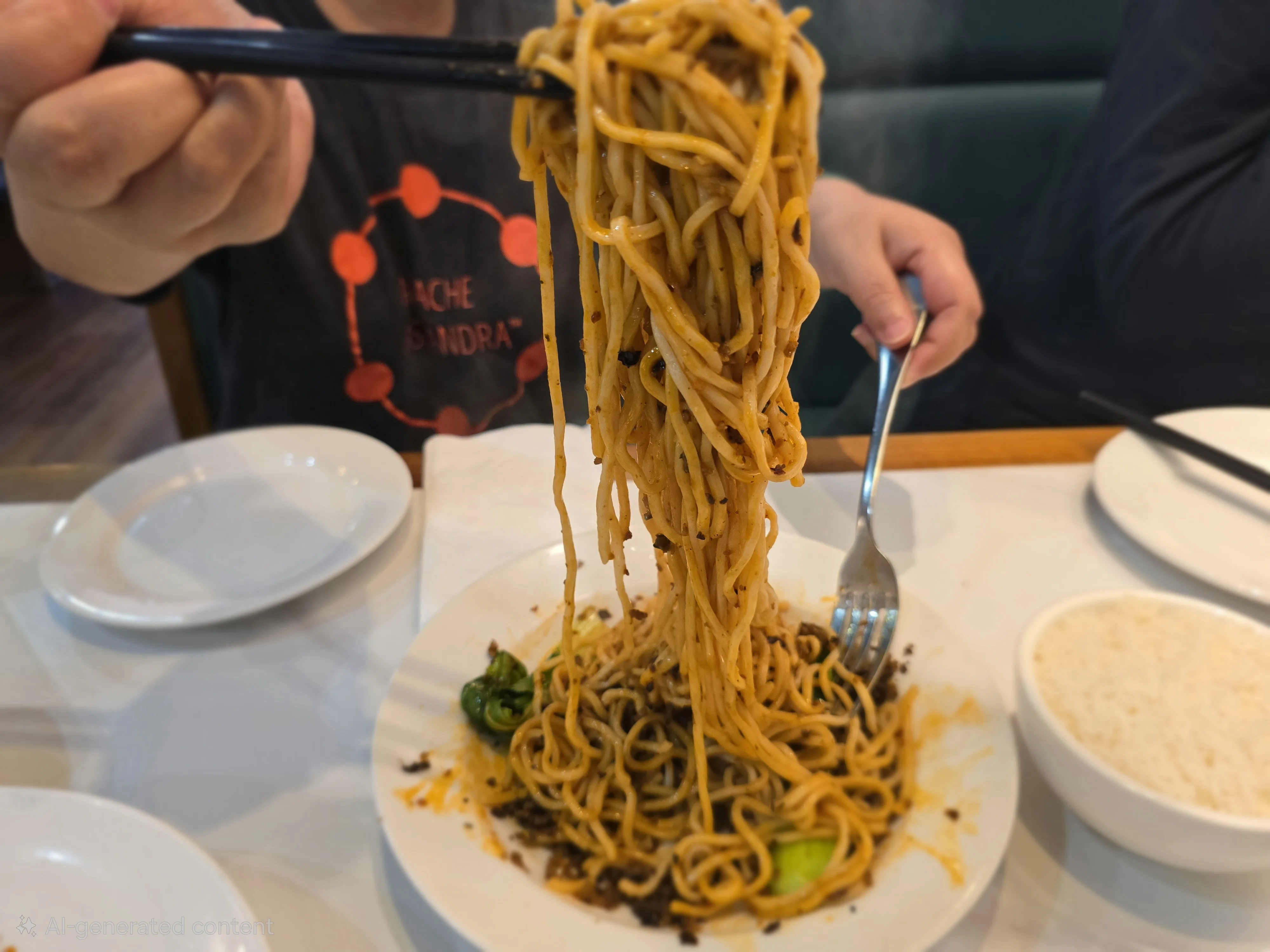 Chef Yan revisit table spread in Fairfax, Virginia