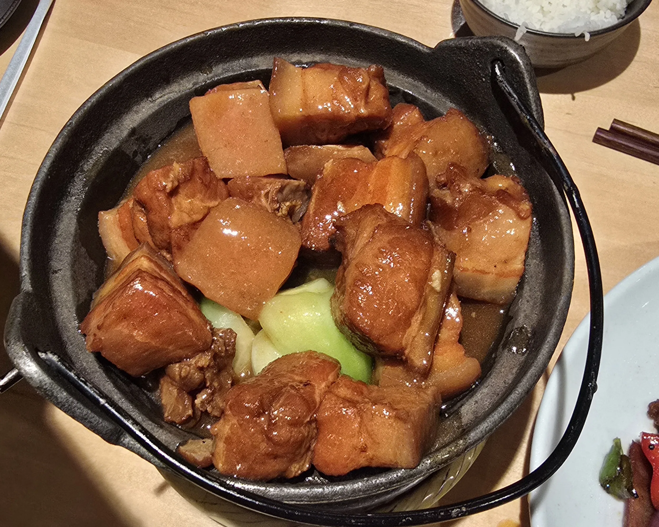 Braised Pork Belly with Tea Egg