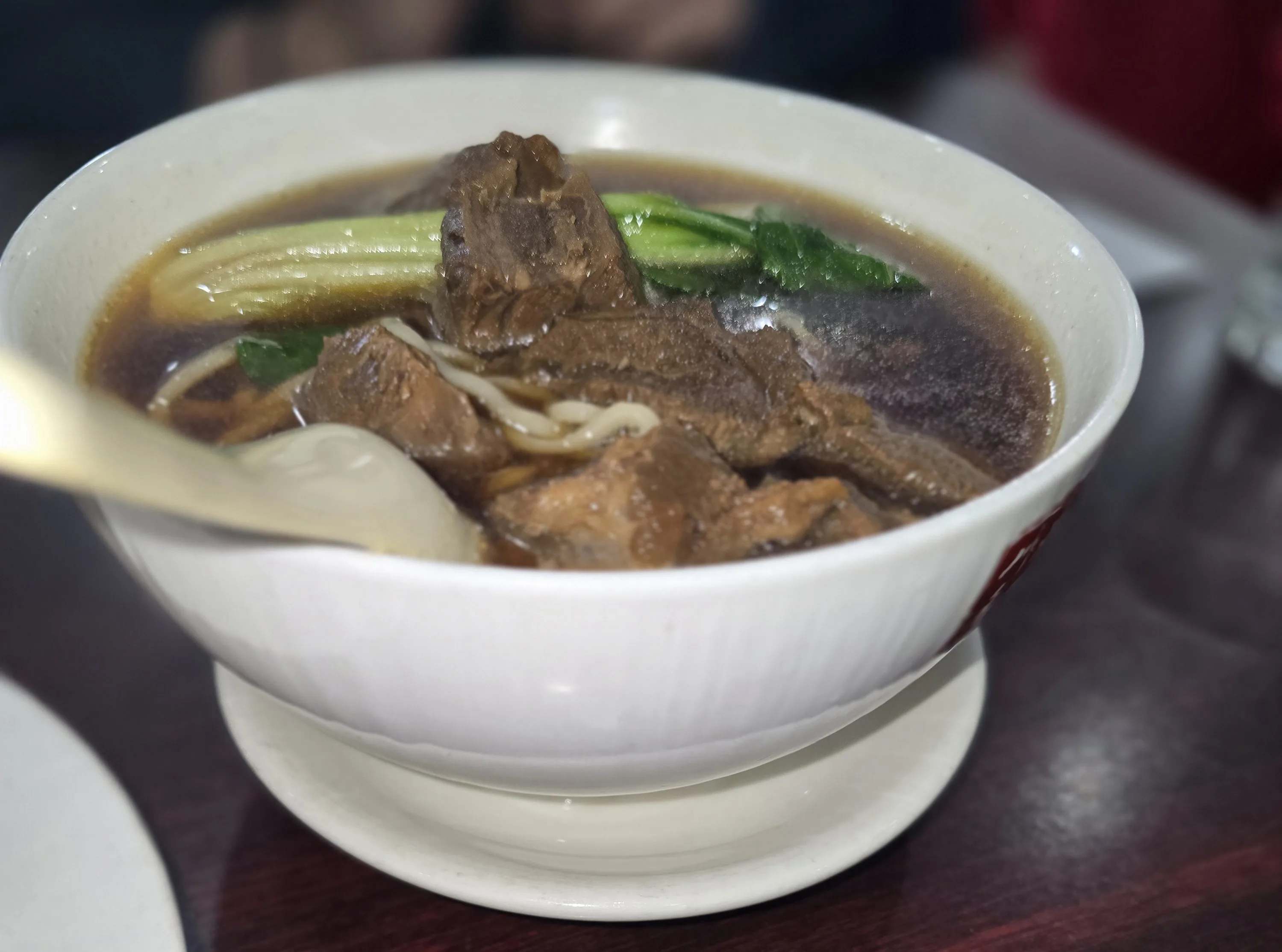 Braised Beef Noodles at Panda Gourmet