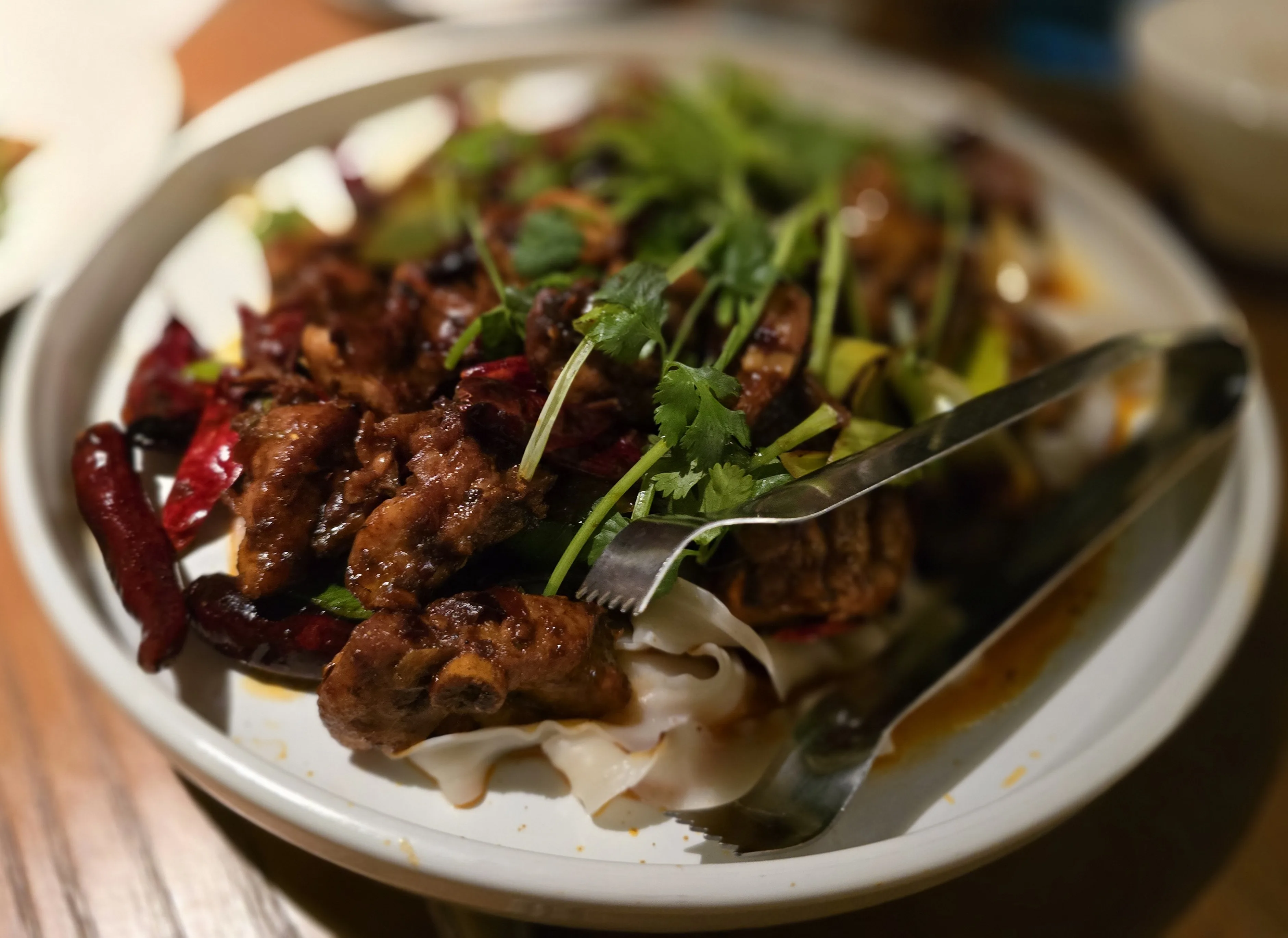 Chongqing roasted rooster at RH Bistro