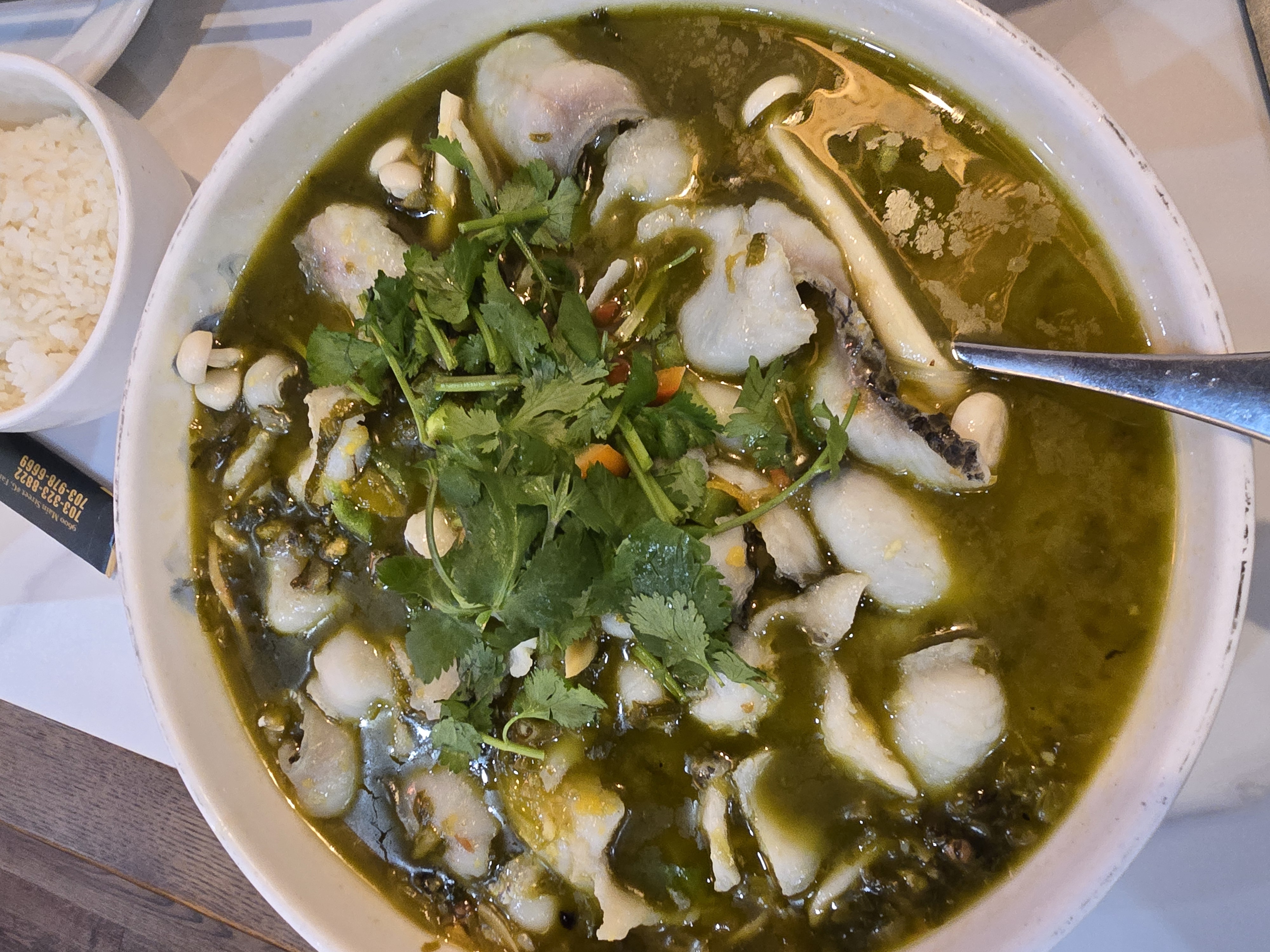 Fresh Boneless Fish with Pickled Cabbage